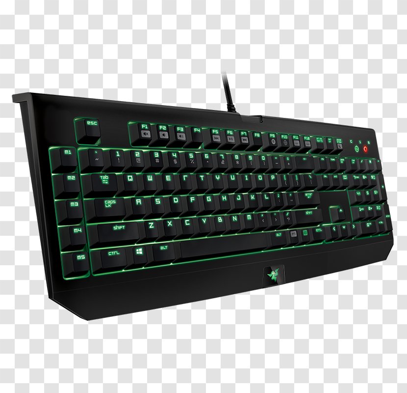 Computer Keyboard Razer BlackWidow Ultimate (2014) 2016 Gaming Keypad Stealth - Blackwidow Transparent PNG