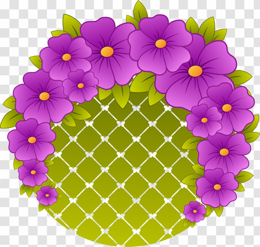 Clip Art Illustration Flower Image - Annual Plant Transparent PNG