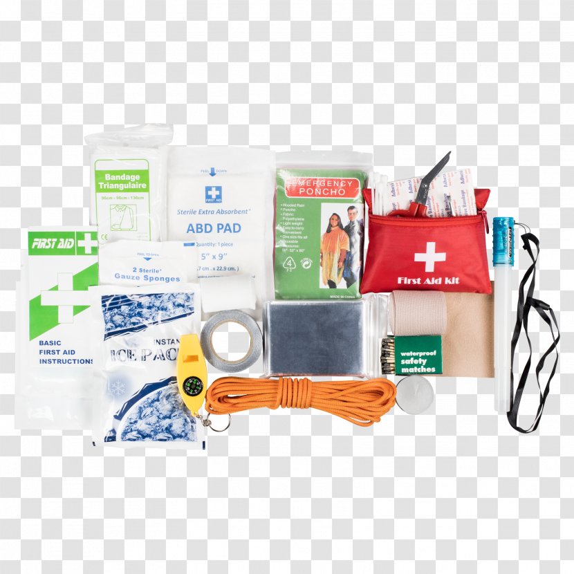 Survival Kit First Aid Kits Emergency Supplies Skills - Plastic Transparent PNG