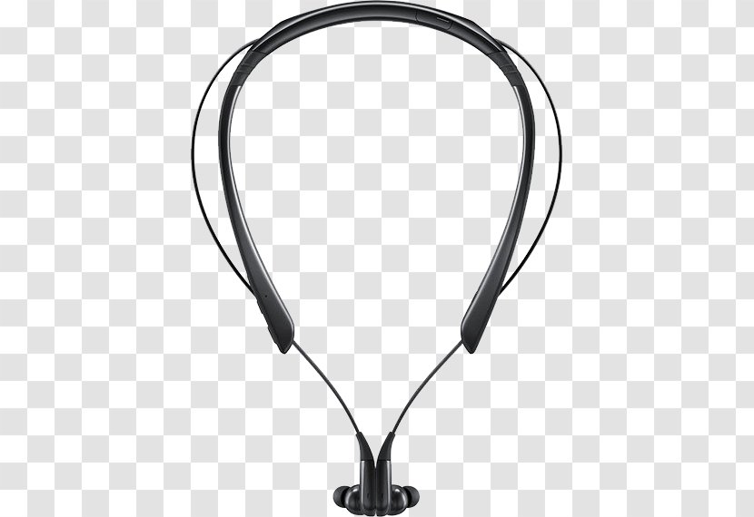 Microphone Headphones Samsung Level U PRO Wireless - Black Transparent PNG