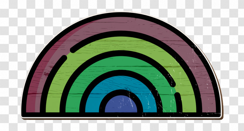Nature Icon Rainbow Icon Transparent PNG