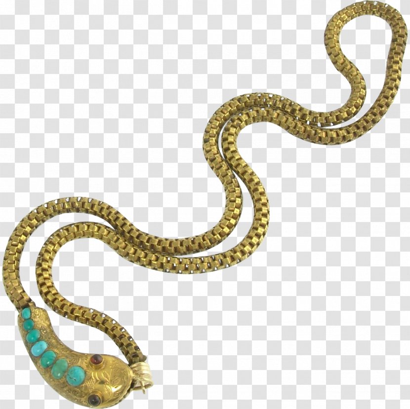 Body Jewellery Necklace Clothing Accessories Chain - Jewelry Design - Snake Transparent PNG