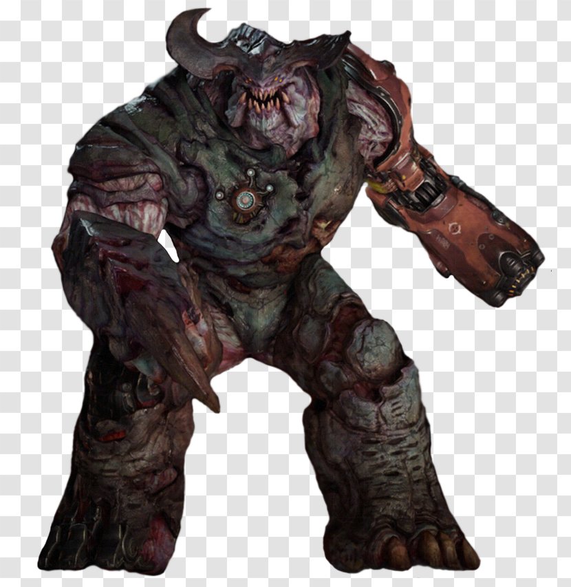 Doom 3 II 64 Cyberdemon - Mythical Creature Transparent PNG