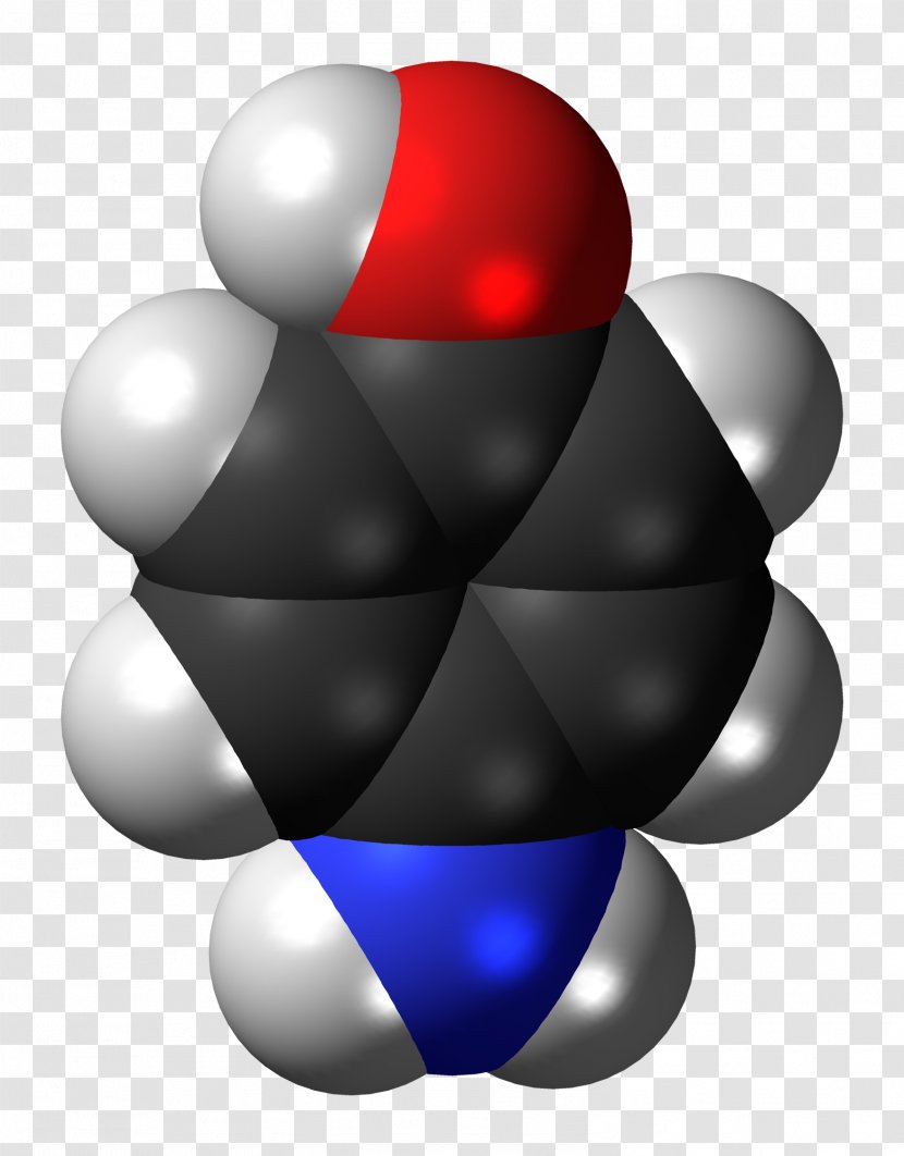 Chemistry 4-Aminophenol Molecule Acid Ball-and-stick Model - Amino Talde - W Transparent PNG