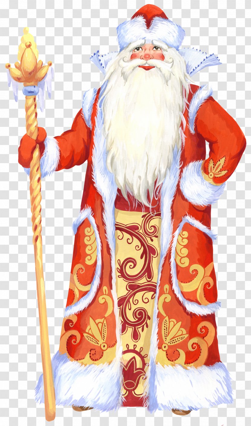 Ded Moroz Santa Claus Christmas Clip Art - Gift Transparent PNG