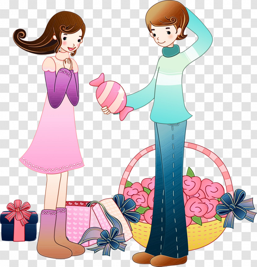 Cartoon Style Gesture Play Toy Transparent PNG