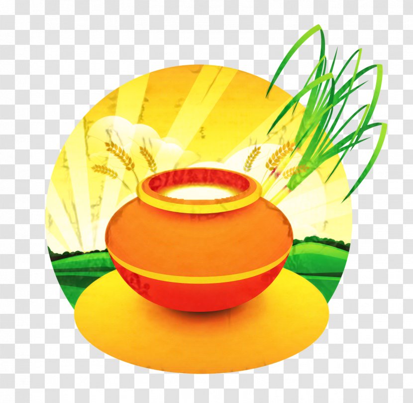 Thai Pongal Makar Sankranti Bhogi Makara - Yellow - Video Transparent PNG