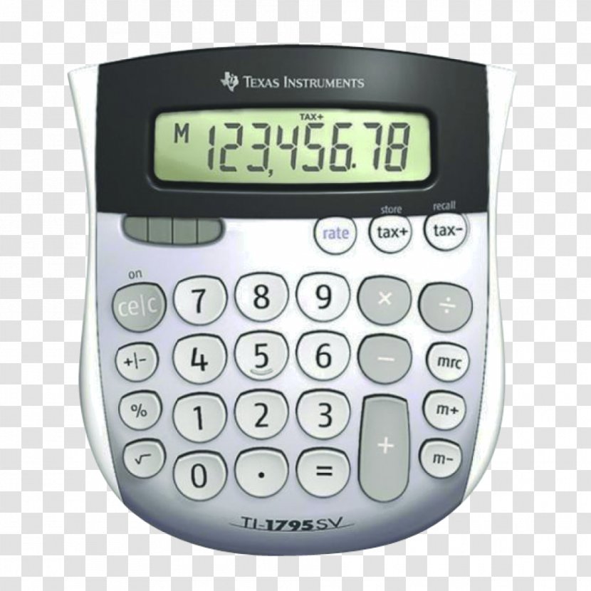 Texas Instruments Solar-powered Calculator TI-30 Solar Energy - Corded Phone Transparent PNG