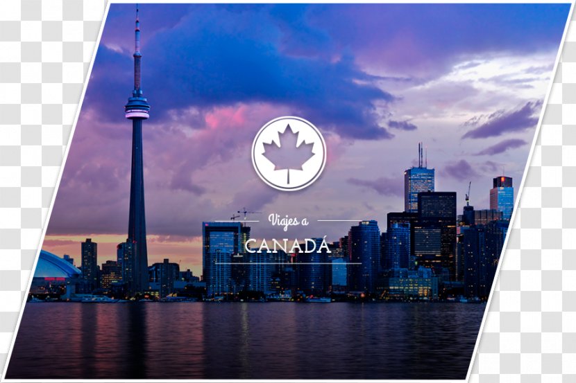 Toronto Waterfront CN Tower Business Skyline Hotel - Silhouette Transparent PNG