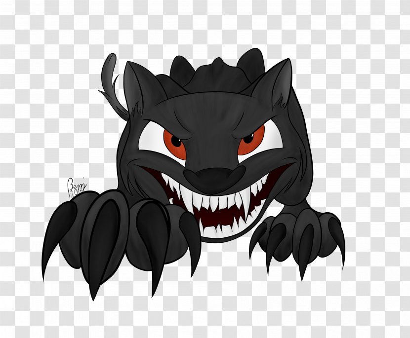 Vertebrate Legendary Creature Fang Demon - Supernatural - Black Panther Transparent PNG