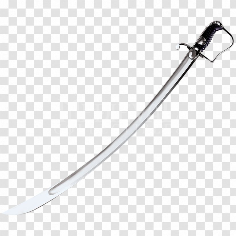 Sword Pattern 1796 Light Cavalry Sabre Weapon Knife - Cold Steel - Jewelry Manufacturer Transparent PNG