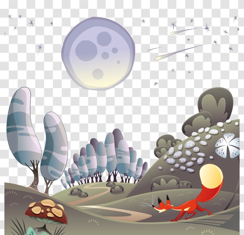 Cartoon Royalty-free Illustration - Stock Photography - Vector Forest Transparent PNG
