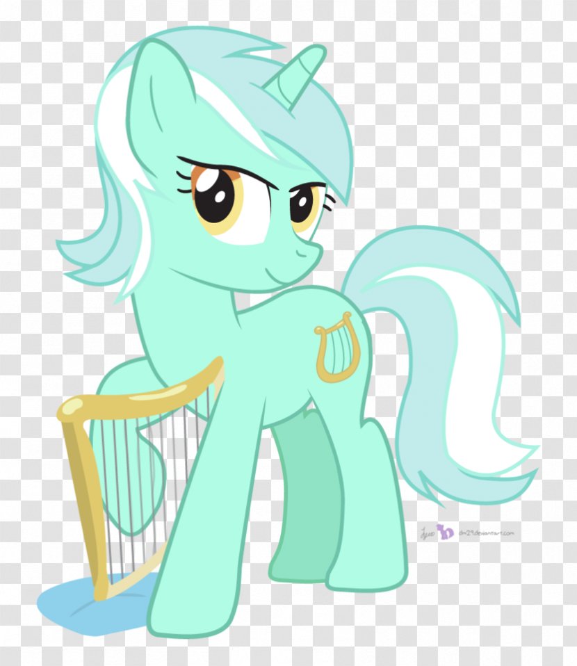 My Little Pony Rarity Harp Cutie Mark Crusaders - Cartoon Transparent PNG