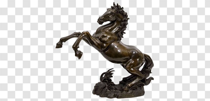 Equestrian Statue Meiji Period Japan Bronze Sculpture Transparent PNG