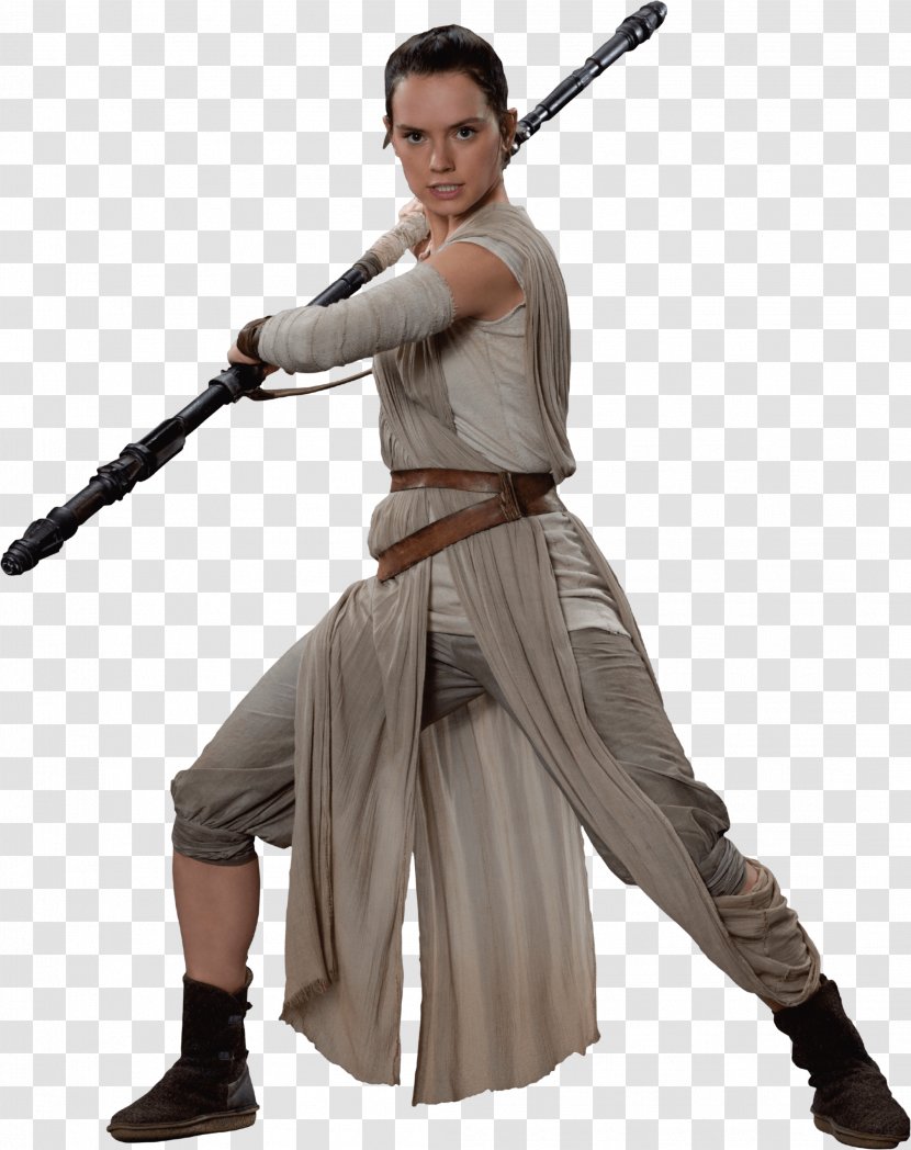 Rey Star Wars Episode VII Daisy Ridley Luke Skywalker Leia Organa - Costume - Stormtrooper Transparent PNG