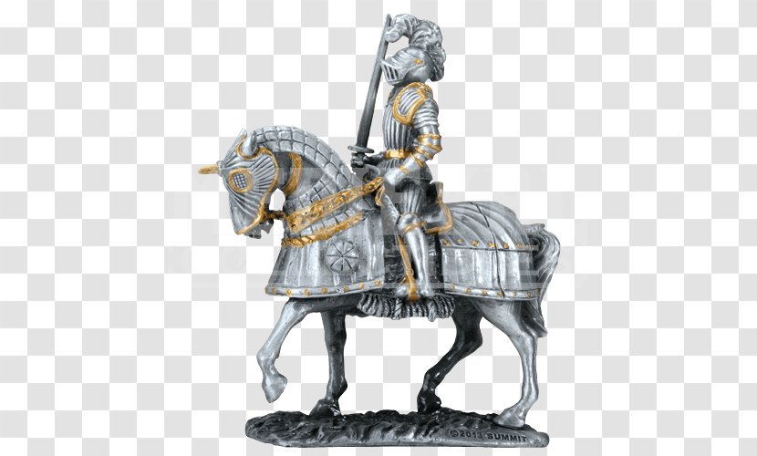 Middle Ages Knight Equestrian Statue Nobility Peasant - Horse Transparent PNG