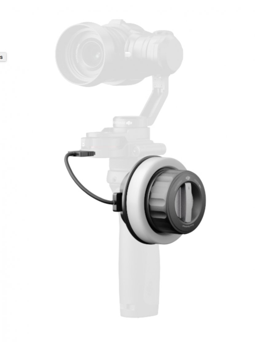 Osmo Follow Focus DRONE VOLT Camera - Handwheel Transparent PNG