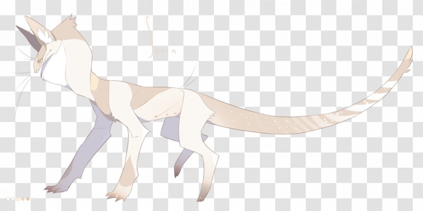 Carnivora Cartoon Wildlife Tail Legendary Creature - Watercolor - Morpheus Transparent PNG