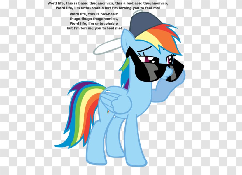 Pony Rainbow Dash Applejack Rarity Pinkie Pie - Tail - Horse Transparent PNG