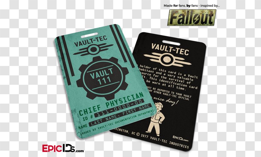 Fallout Wasteland Video Game The Vault Badge - Shaun Of Dead Transparent PNG