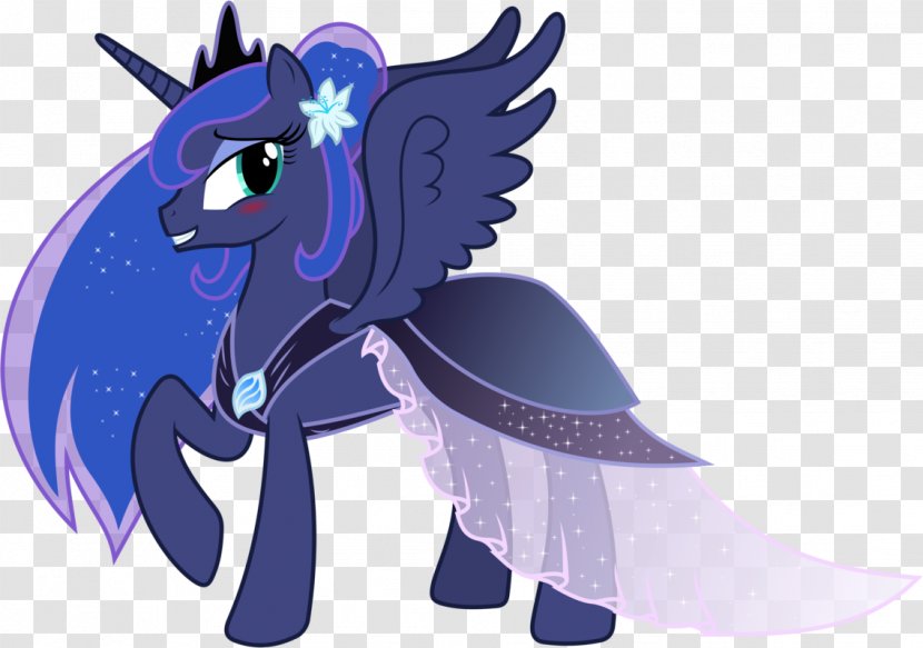 My Little Pony Princess Luna Winged Unicorn - Mammal Transparent PNG