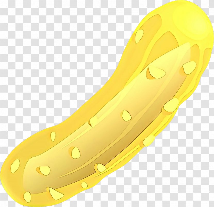 Cartoon Banana - Yellow - Legume Family Transparent PNG