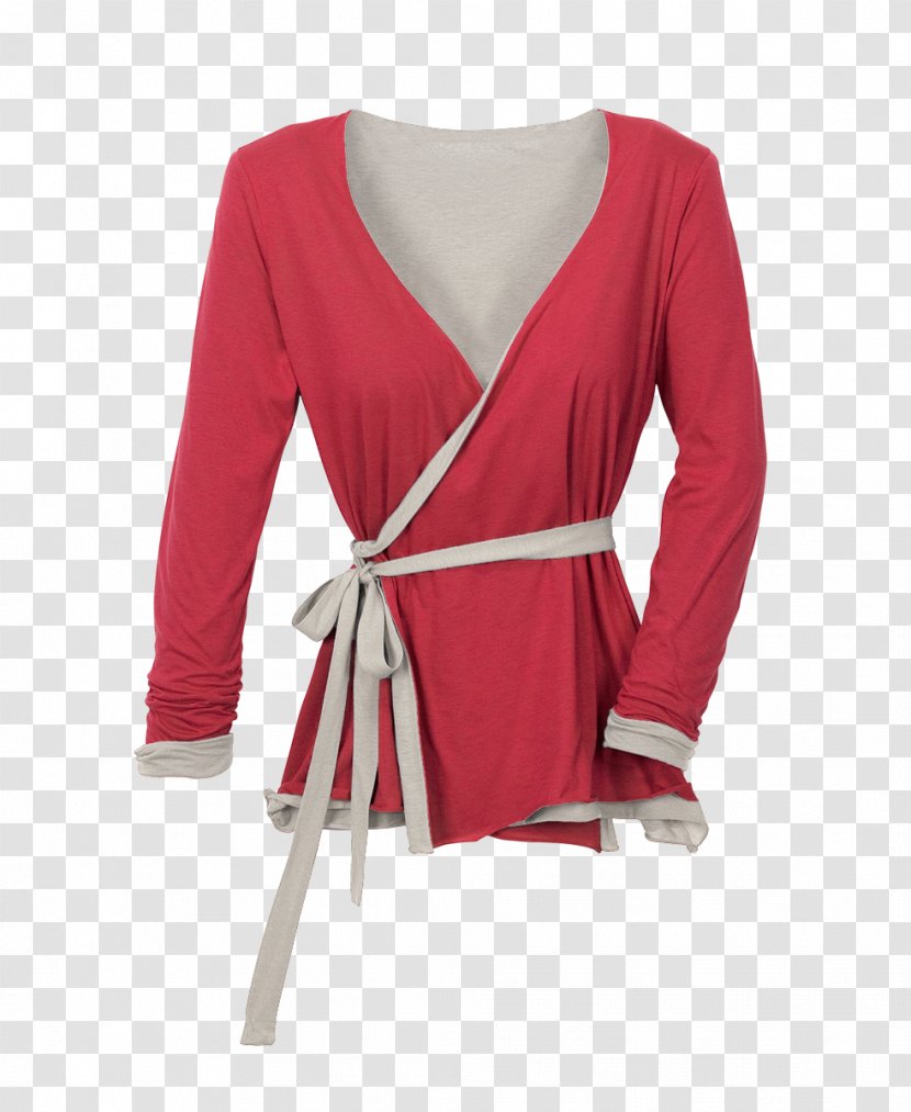Sleeve Shoulder Dress Outerwear Maroon - Neck Transparent PNG