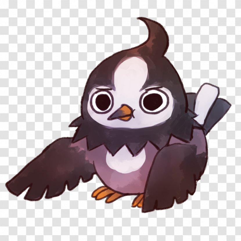 Penguin Owl Beak Animated Cartoon - Flightless Bird Transparent PNG