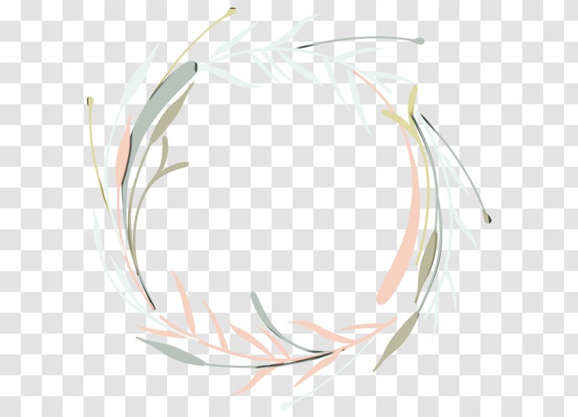 Beautiful Wreaths Design Illustration Graphics - Feather - Art Transparent PNG