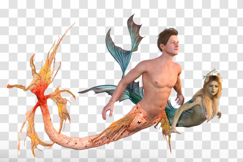 Mermaid Siren Legendary Creature Clip Art - Fictional Character - Cartoon Fairy Tale Transparent PNG