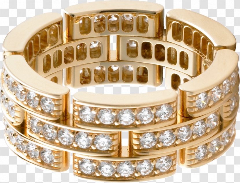 Ring Gold Diamond Brilliant Carat - Metal Transparent PNG