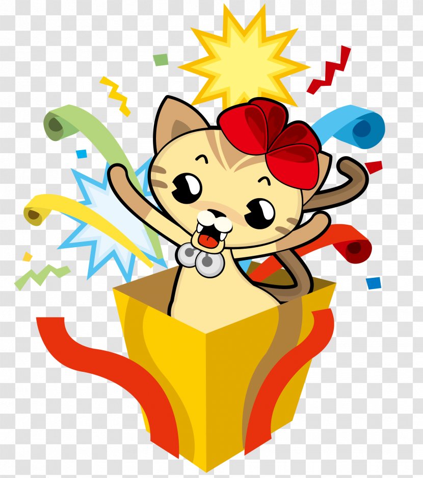 Cat Kitten Download Clip Art - Fictional Character - Surprise Cartoon Vector Transparent PNG