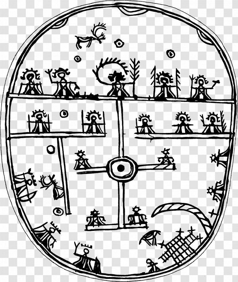 Sami Shamanism Drum People Transparent PNG