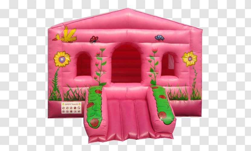 Inflatable Pink M RTV - Playhouse - Kids Happy Transparent PNG