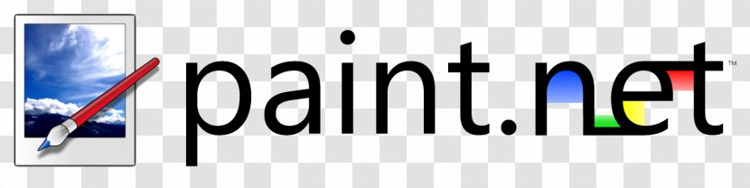 Paint.net Microsoft Paint Image Editing Logo .NET Framework - Signage - Organization Transparent PNG