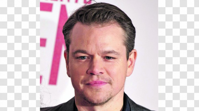 Matt Damon United States Actor On The Red Carpet Broadcaster - Chin Transparent PNG