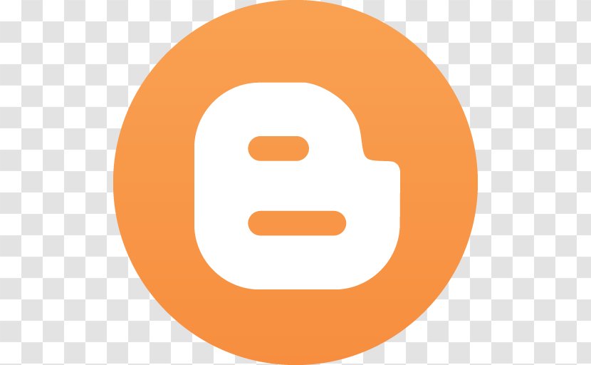 Text Symbol Orange Clip Art - Smile - Blogger Transparent PNG