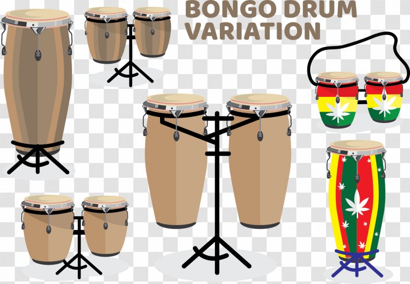 Tom-Toms Timbales Conga Hand Drums - Tom Drum Transparent PNG