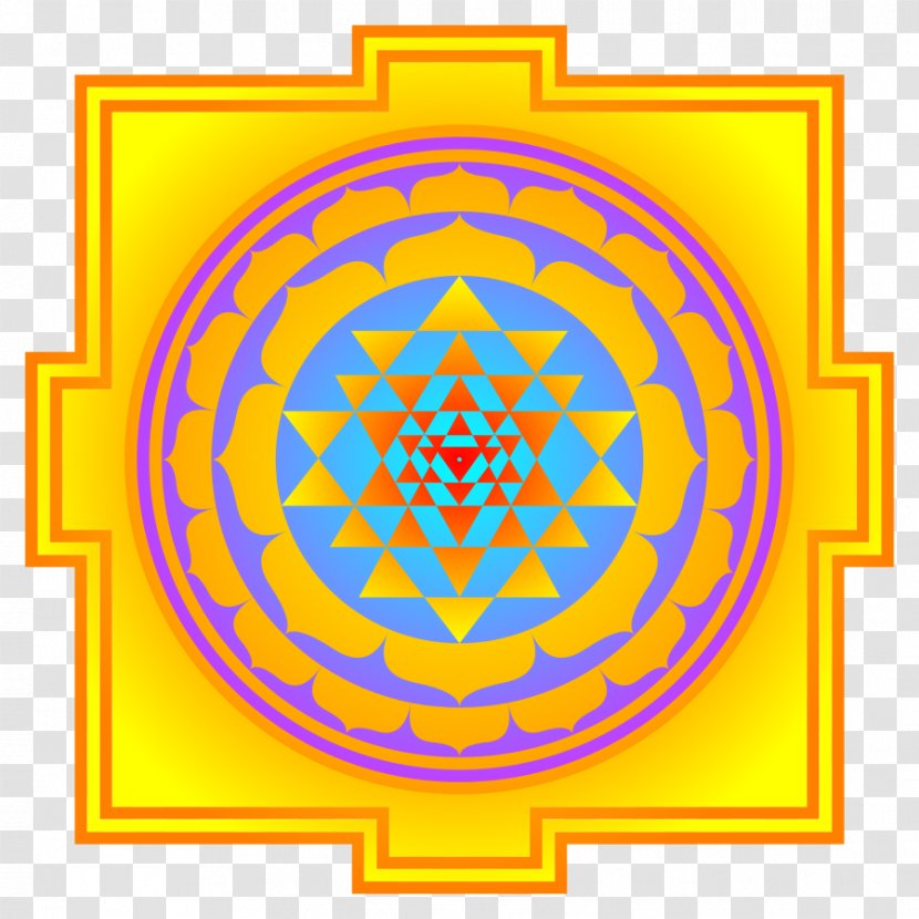 Lakshmi Sri Yantra Mandala Mahadeva Transparent PNG