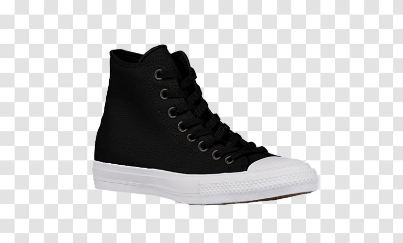 Chuck Taylor All-Stars Sports Shoes Converse CT II Hi Black/ White High-top - Black - Nike Velcro Walking For Women Transparent PNG