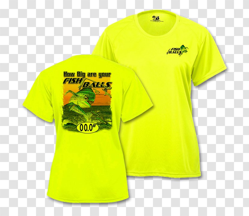 T-shirt Sleeve Fish Ball Sports Fan Jersey Transparent PNG