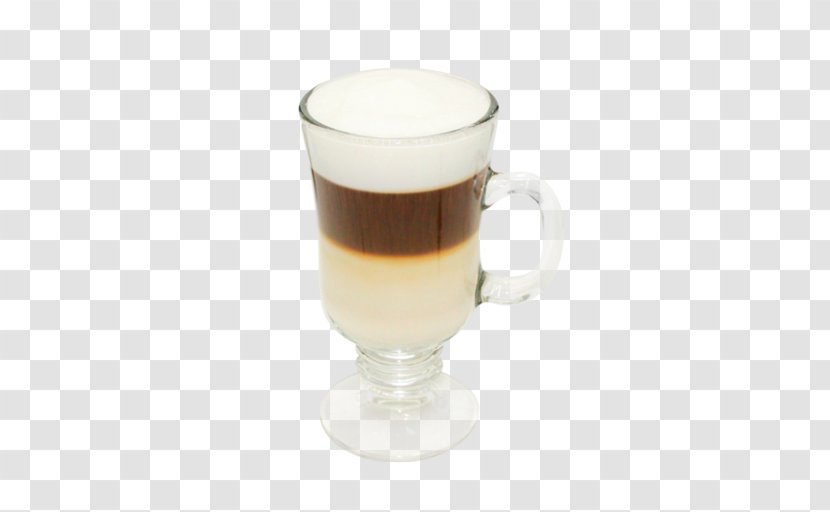 Caffè Macchiato Latte Coffee Cup Cappuccino Irish - Milk Transparent PNG