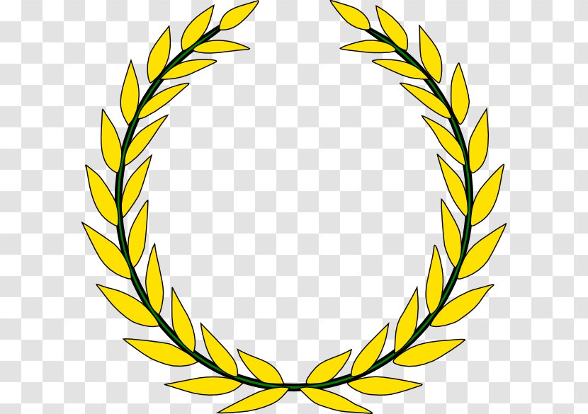 Olive Wreath Laurel Clip Art - Leaf - Small Cliparts Transparent PNG