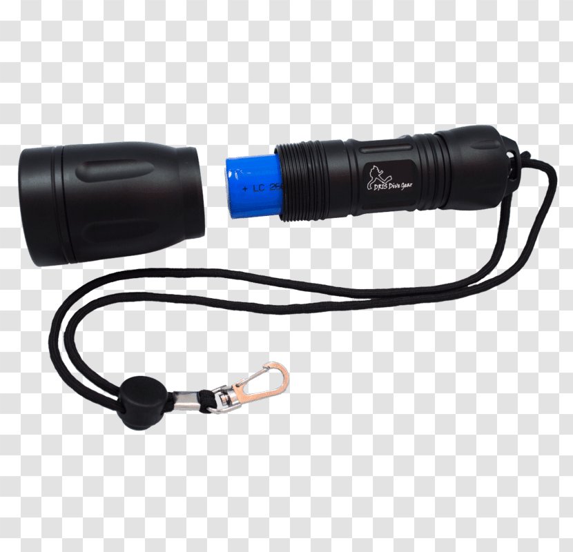 Flashlight Dive Light Scuba Diving Underwater Video - Hardware - Body Transparent PNG