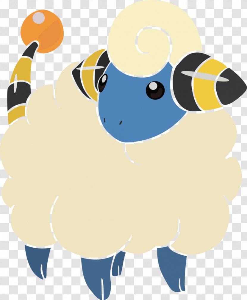Sheep Mareep Pokémon Ampharos Pokédex - Pokemon Transparent PNG