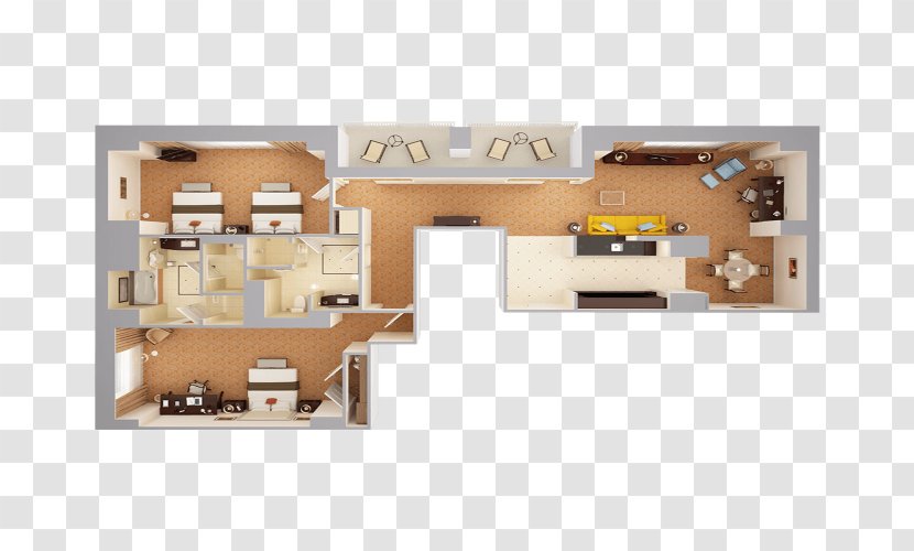 Interior Design Services Floor Plan Suite Living Room Furniture - Family Transparent PNG