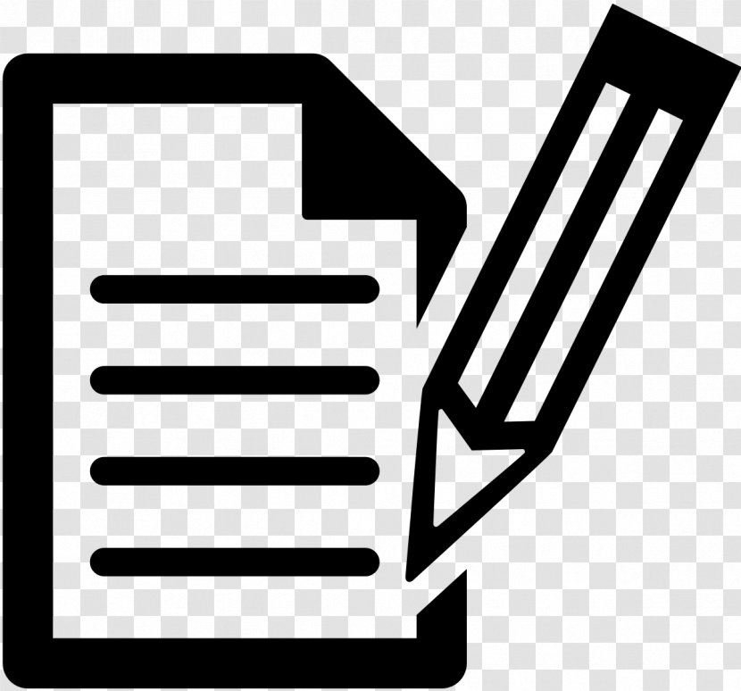 Writing Writer - Black And White - Angelica Transparent PNG