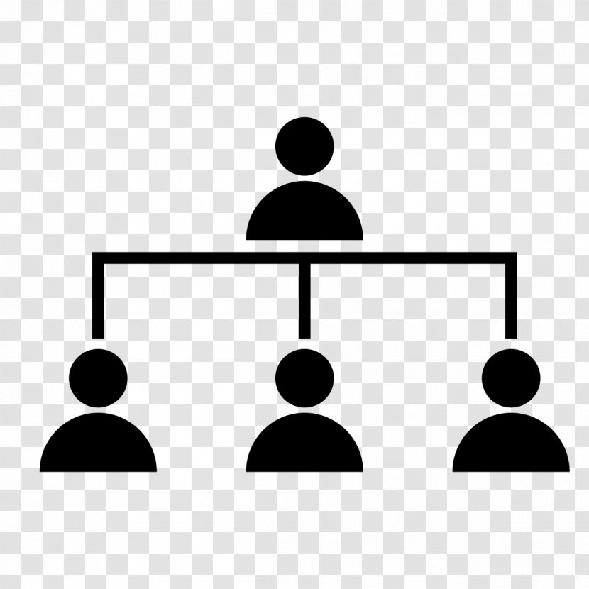 Organizational Chart Structure Hierarchical Organization - Human Resource Management - Business Transparent PNG