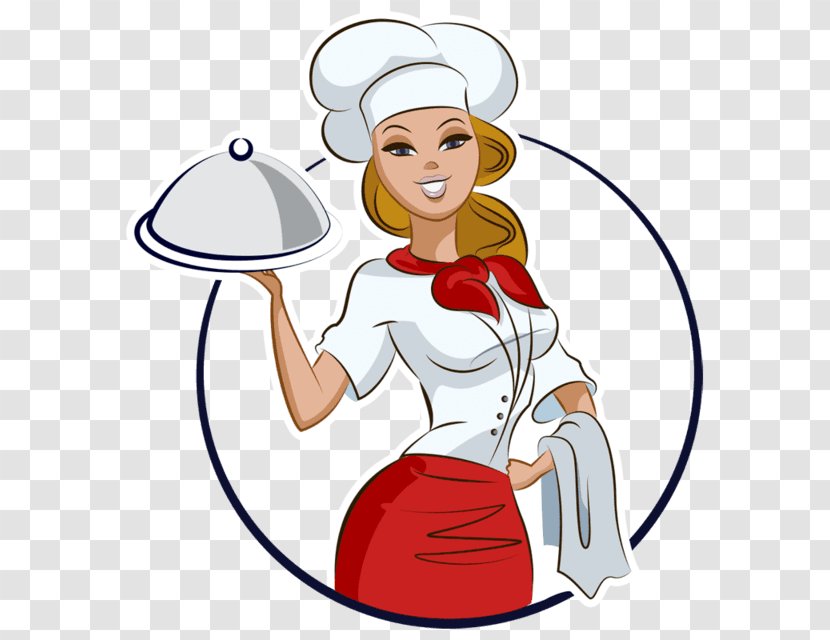 Chef Cooking Clip Art Vector Graphics - Woman Transparent PNG