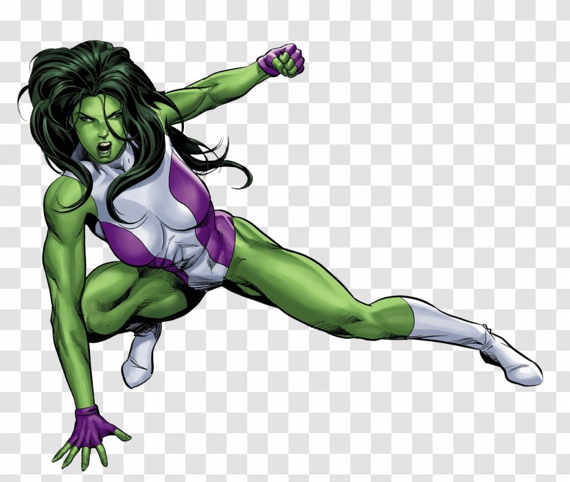 She-Hulk Carol Danvers Amadeus Cho Marvel Heroes 2016 - Superhero - She Hulk Transparent PNG
